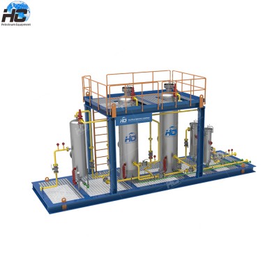 Oil field equipment sour gas H2S containing gas Solid Bed H2S Scavenger Unit